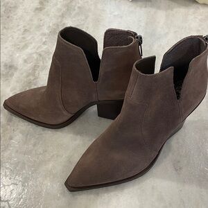 Vince Camuto “Sable” Suede Ankle Boots